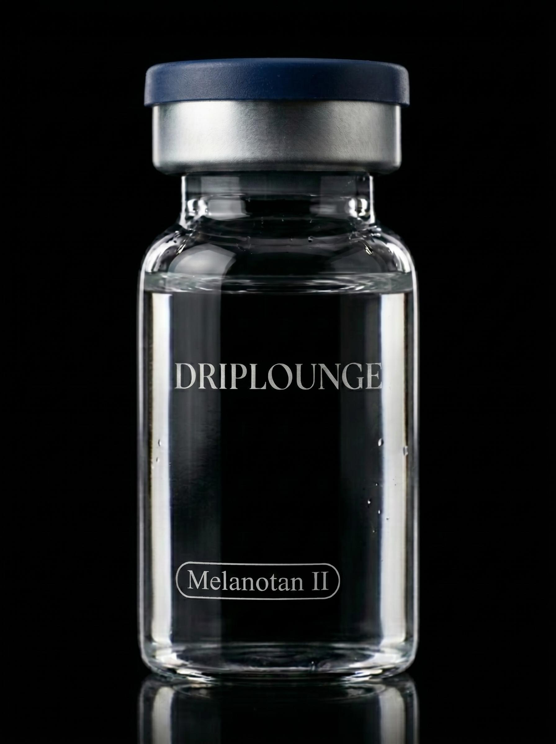 Melanotan II peptide vial